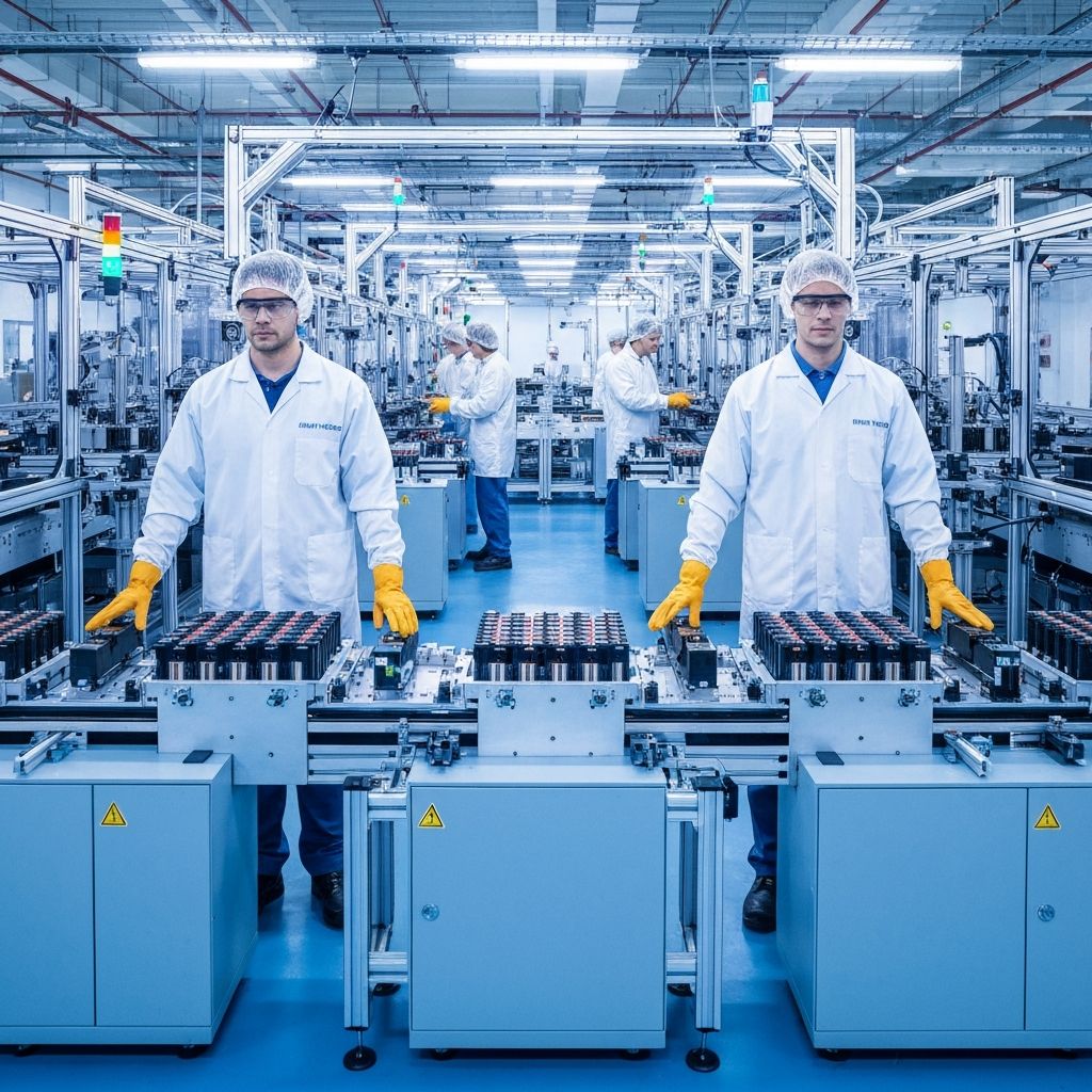 Pabrik Produksi Baterai